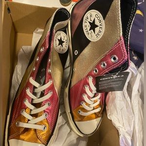 Rare metallic converse size 11